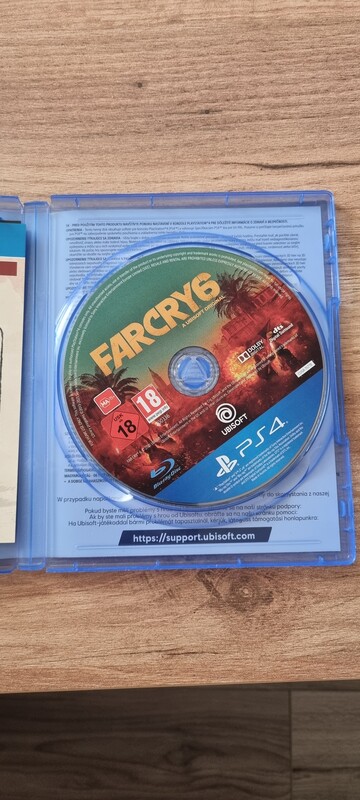 Elbląg Witam, sprzedam dwie gry ps4/ps5.Cyberpunk 2077 oraz Far Cry6,obie gry bazowo z pudełka są na konsole ps4,ale