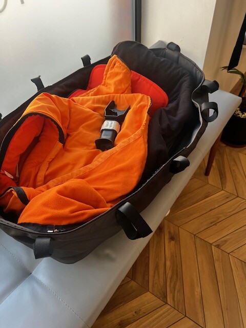 Elbląg Używany wózek głęboko-spacerowy Bugaboo plus uchwyty do fotelika maxi cosi. Tylko odbiór osobisty.