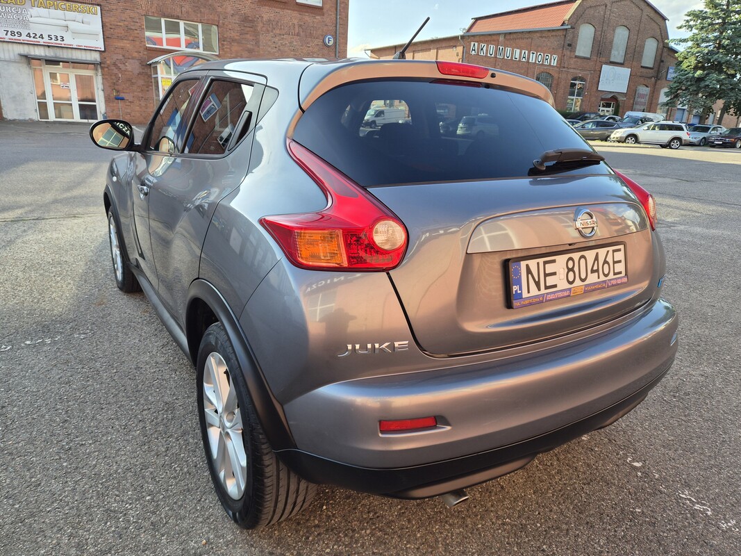 Elbląg Nissan Juke 2011Rok 1,5Diesel 110Km Niski Przebieg 84tyś-Sprawna Klimatyzacja Poduszki Powietrzne Czujniki