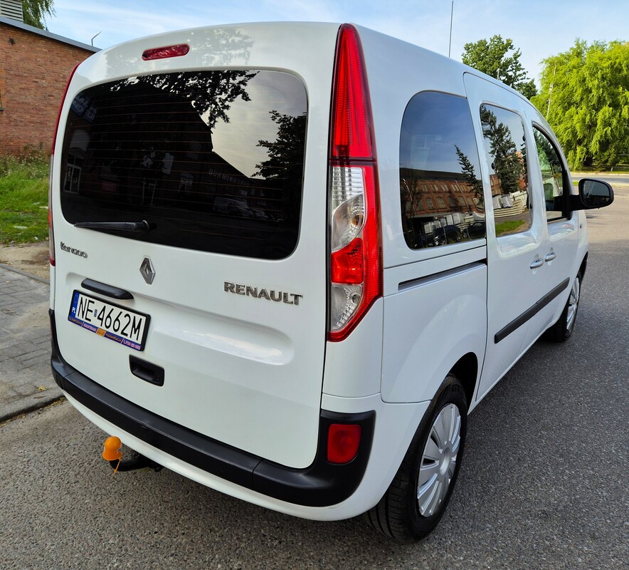 Elbląg Renault Kangoo Lift 1,5Diesel 110Km 2015Rok Sprowadzony w 06.2026roku-Sprawna Klimatyzacja Tempomat Hak 2x