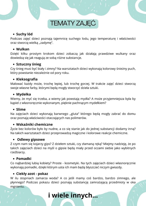 Elbląg Pan Eksperyment IIPotrzebuję do pracy osobę do 30 roku życia. Praca polega na prowadzeniu