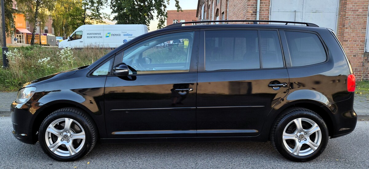 Elbląg Volkswagen Touran 2,0Diesel 140km 7-Mio Osobowy 2012Rok Skrzynia 6-Cio Biegowa-Elektryczne Szyby Abs Radio