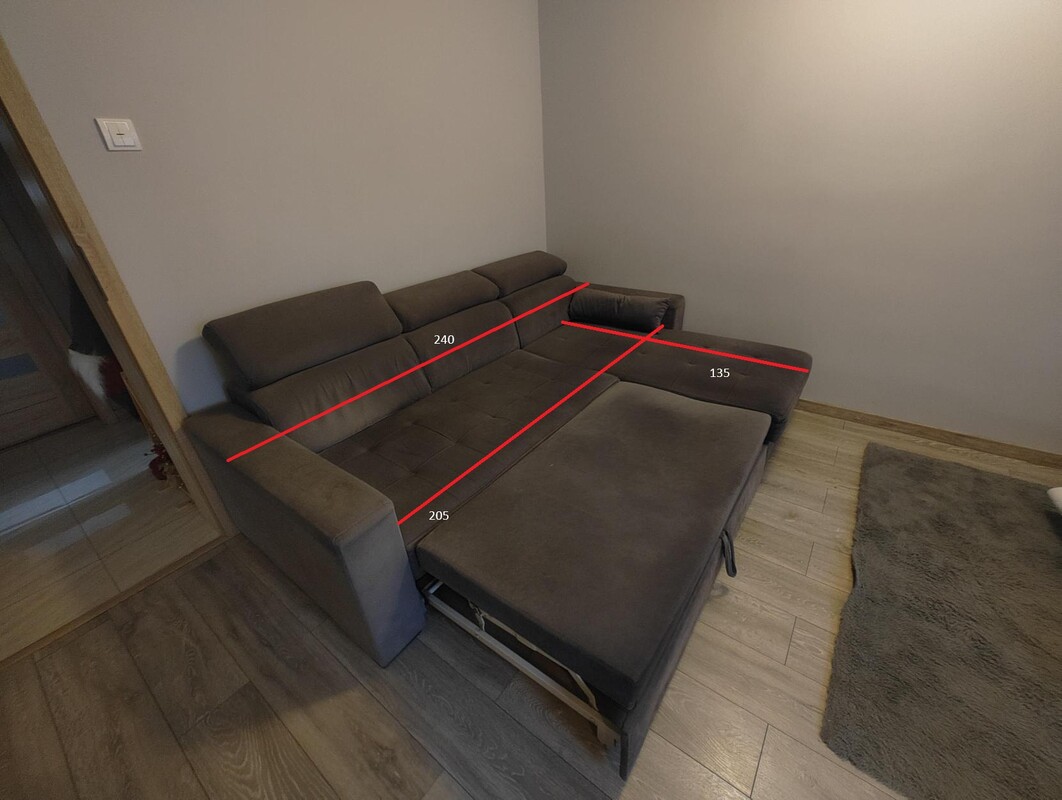 Elbląg Sprzedam narożnik