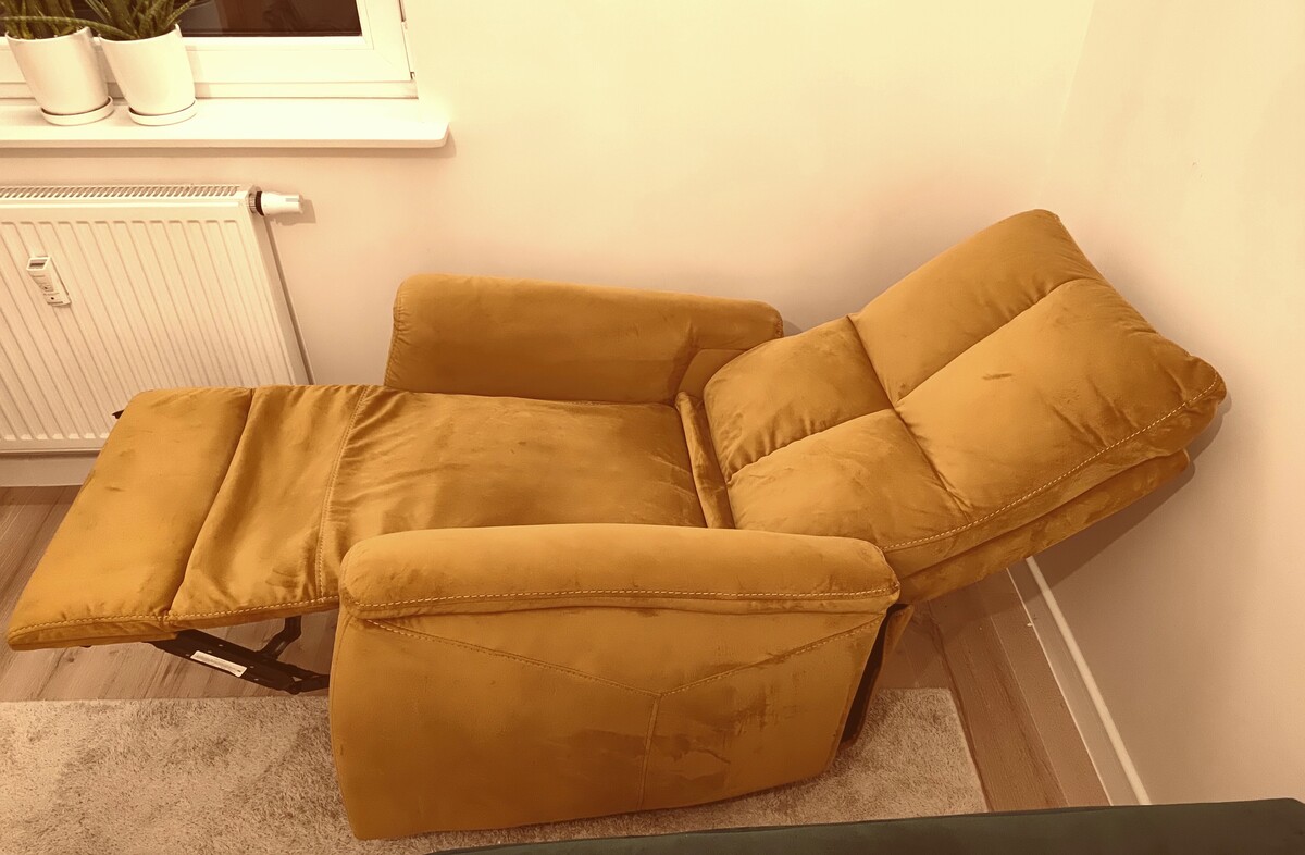 Elbląg FOTEL relaksacyjny ROZKŁADANY, elektryczny 600 zł