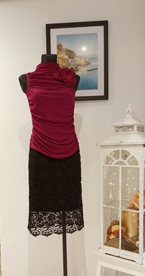 Elbląg śliczna wieczorowa  spódnica, marka ORSAY, rozmiar  moim zdaniem 40/42 - ale proszę porównać podane na