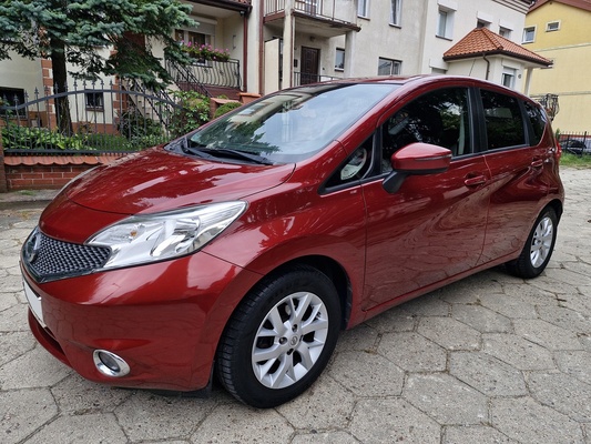 Elbląg Nissan Note1.2 Benzyna2014Klimatronik129 tys kmKupiony w Polskim Salonie