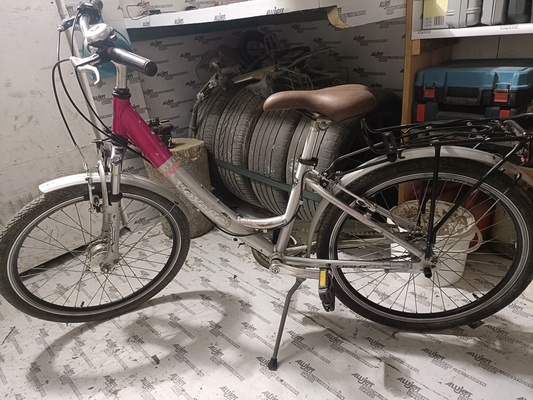 Elbląg Witam sprzedam rower dla dziewczynki koła 24