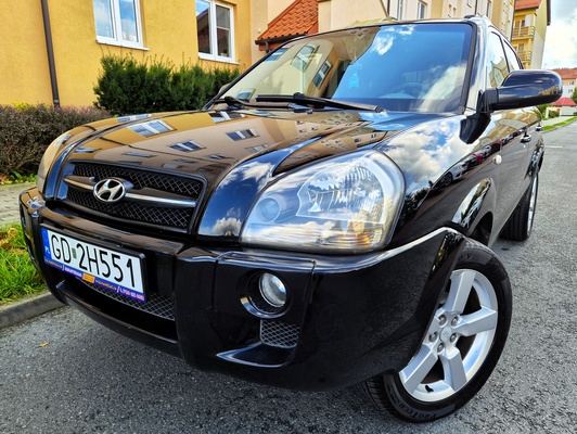 Elbląg Hyundai Tucson 2.0Benzyna 150KM 2006Rok Bezawaryjny Silnik Benzynowy-Wspomaganie Kierownicy -Poduszki Powietrzne