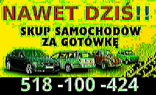 Elbląg ODKUPIĘ TWOJE AUTO !!!  ZAPŁACĘ GOTÓWKĄ OD RĘKI BEZ CZEKANIA. SZYBKO KONKRETNIEZAPRASZAM !!! DOJAZD NA