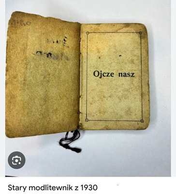Elbląg Modlitewnik z 1930 roku !