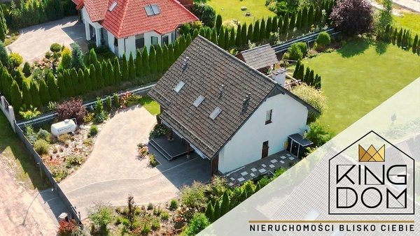 Elbląg KINGDOM NIERUCHOMOŚCI BLISKO CIEBIE NOWOCZESNY, WOLNOSTOJĄCY DOM Z GARAŻEMNA ŁADNIE ZAGOSPODAROWANEJ