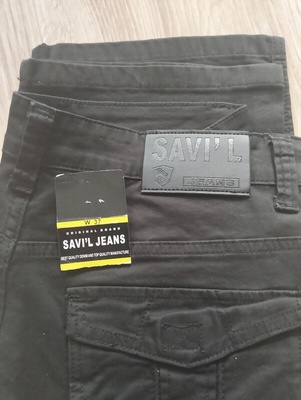 Elbląg Kurtka skórzana na jesień * dł.70/125/180cm. Rękawice, ,L do kompletu. Spodnie Jeans w pasie ok.90cm. wzrost