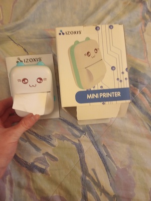 Elbląg Drukarka Mini Printer marki Izoxis. Drukareczka używana, zakupiona jako ciekawostka. Drukarka plastikowa  taka