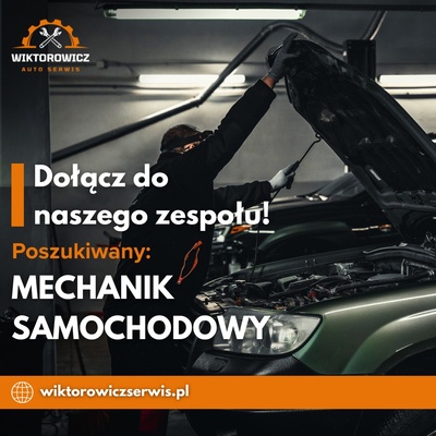 Elbląg &nbsp; Zatrudnimy:&nbsp; &nbsp; MECHANIKA SAMOCHODOWEGO&nbsp; Oferujemy:&nbsp; stabilne zatrudnienie w prężnie