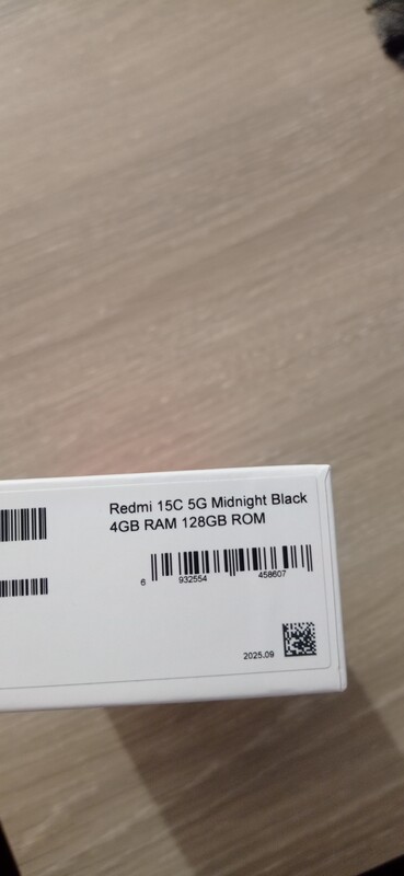 Elbląg SPRZEDAM NOWY TELEFON
XIAOMI REDMI 15C 5G CZARNY
4GB RAM 128 GB ROM.
TELEFON FABRYCZNIE ZAPAKOWANY.
KUPIONY