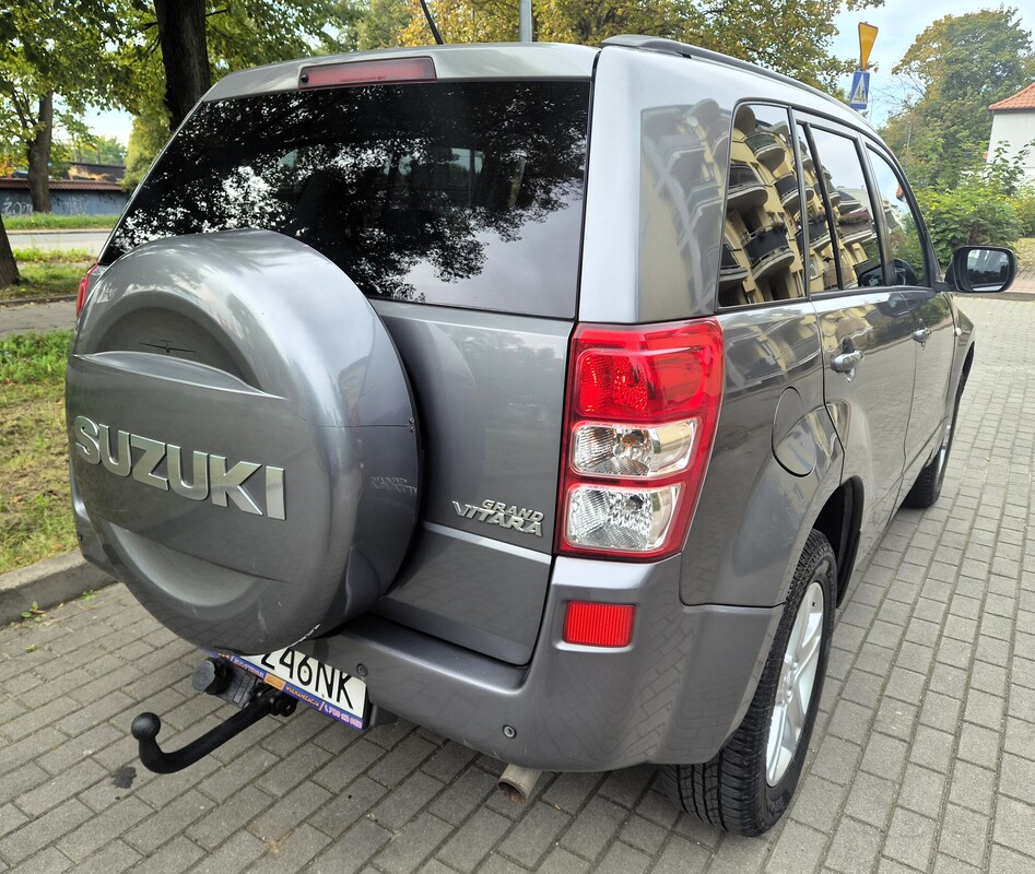 Elbląg Suzuki Grand Vitara 2,0Gaz 140Km 2006Rok Napęd 4X4 Hak Gaz Sekwencja-Elektryczne Szyby Abs Radio Sprawna