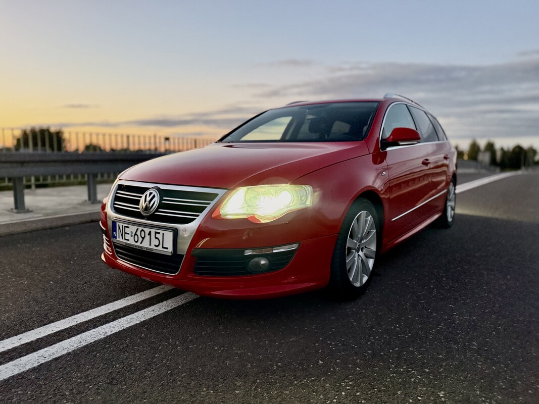 Elbląg Volkswagen Passat 2.0 R z 2009 roku, 200PS