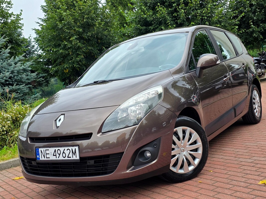 Elbląg Renault Grand Scenic1.6 16V 110KM -Klimatronic-Hak-Tempomat-grzane fotele -PEŁNA DOKUMENTACJA