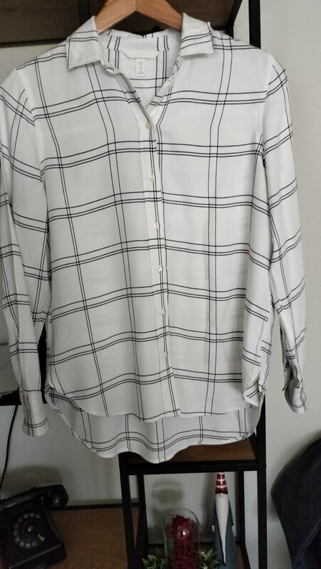 Elbląg ODDAM ZA 30 ZŁ 3 KOSZULE I SUKIENKĘ (ZA CAŁOŚĆ) ROZ. M/L/165 CM. FIRMY H&M F&F, ATM OSPHERE. RZECZY W BARDZO