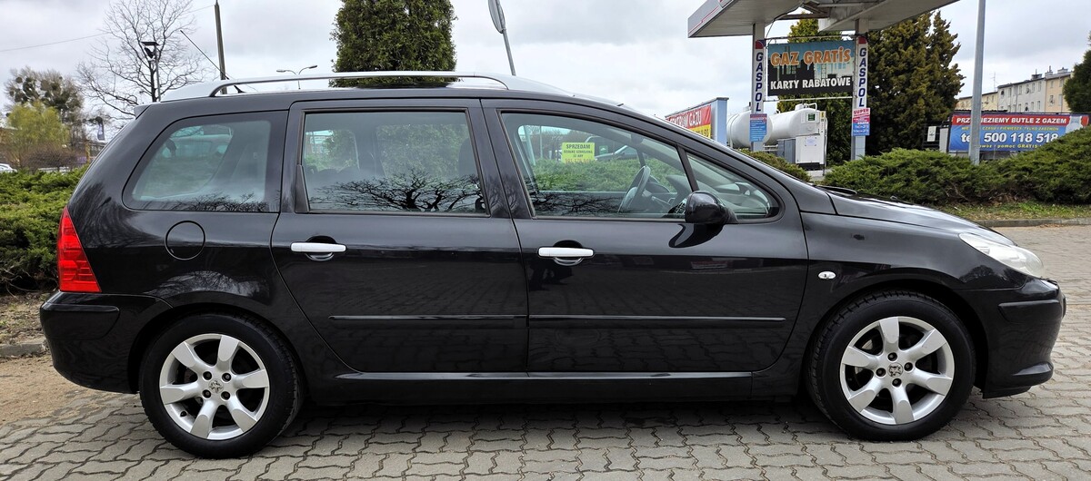 Elbląg Peugeot 307SW 1,6Benzyna 110Km Dobra Wersja Wyposażenia 2006Rok 7-Osobowy