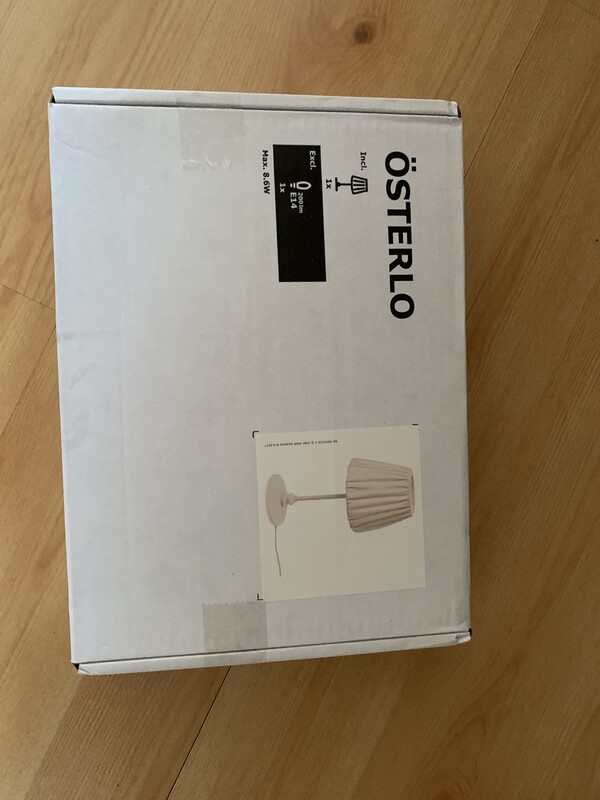 Elbląg SPRZEDAM Nowa fabrycznie zapakowana ÖSTERLO lampa stołowa/nocna IKEA Posiadam 2 sztuki Cena dotyczy jednej lampy