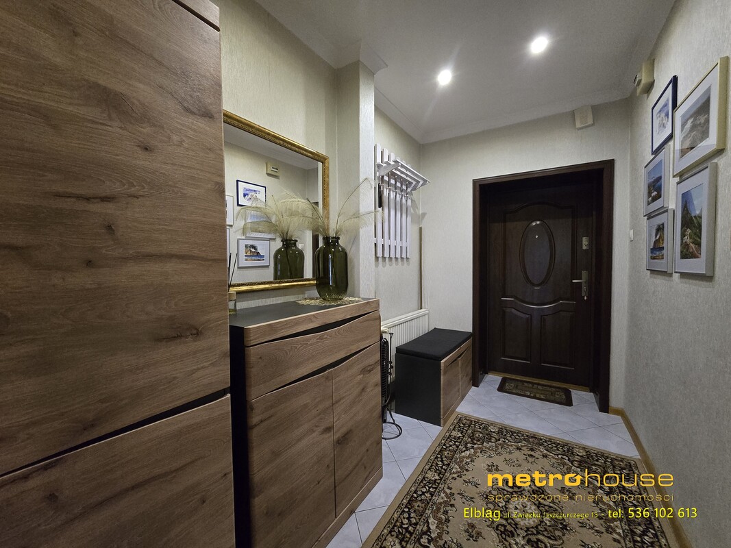 Elbląg Przestronne i słoneczne mieszkanie 84 m² w zielonej, spokojnej części Elbląga duży balkon, teren