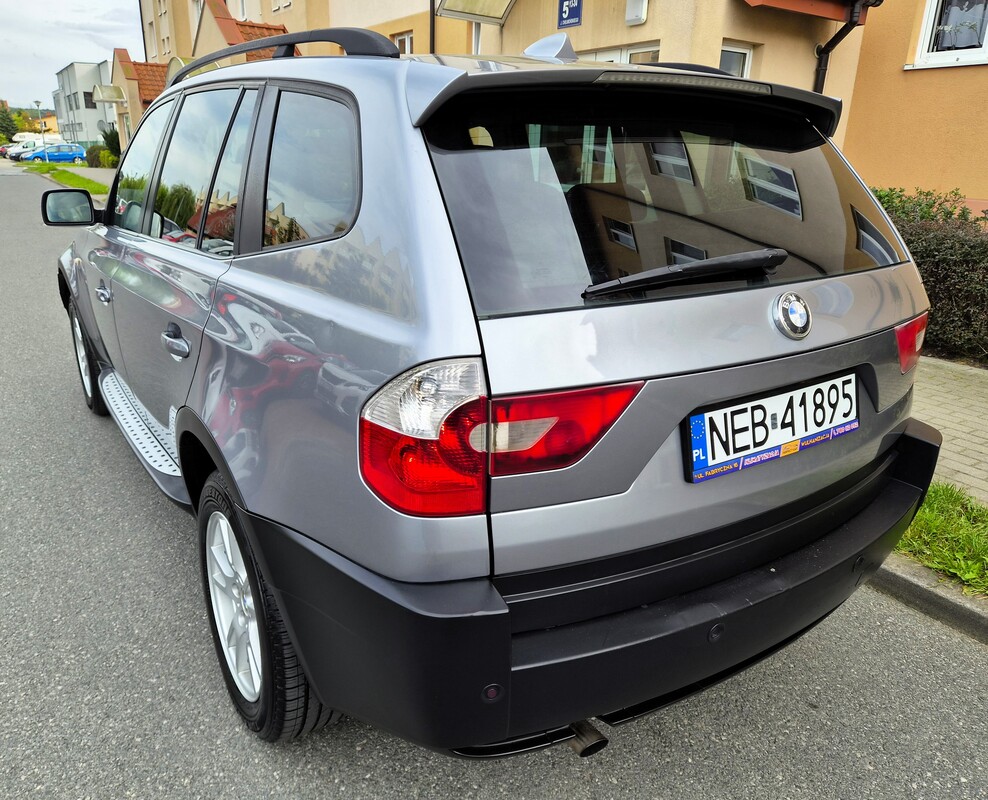 Elbląg BMW X3 2.0Diesel 150KM 2006Rok Bardzo Dobry Stan Napęd 4X4-Wspomaganie Kierownicy Hak Czujniki Parkowania