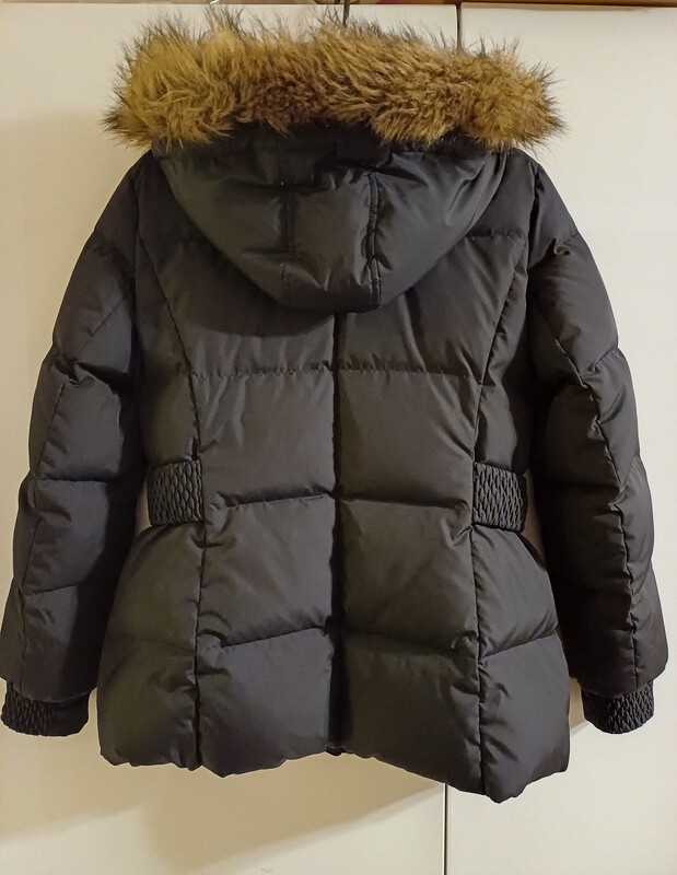 Elbląg NOWA kurtka ESPRIT rozmiar z metki 40 ale pasuje bardziej na 38,puch naturalny, ciepła, lekka, wygodna, ciemny
