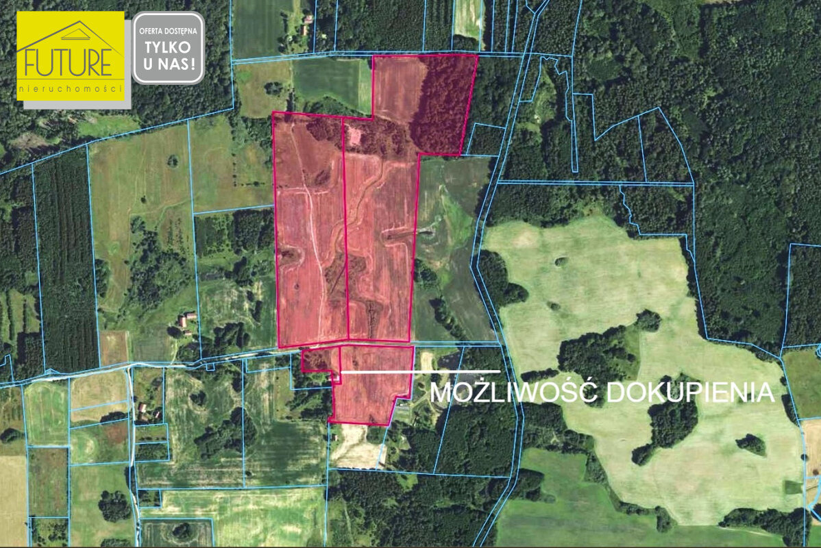 Elbląg FUTURE NIERUCHOMOŚCISprzedam działkę - Ząbrowiec. DZIAŁKA ROLNA - ZĄBROWIEC GM. GODKOWOCENA: 1 160 000