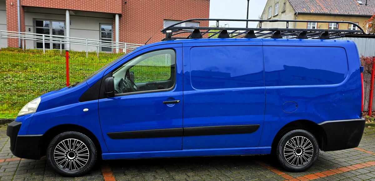 Elbląg Fiat Scudo Maxi  2,0HDI  120KM 2008Rok Bardzo Zadbany i Doinwestowany Ekonomiczny 3-Osobowy