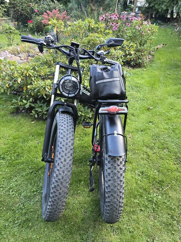 Elbląg Sprzedam duży rower elektryczny Ridstar. Model Travel Electric Bike 1800W 20 Ah 120 km. Idealny na wycieczki w
