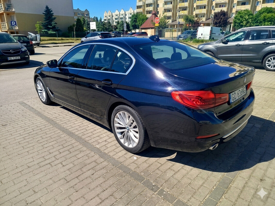 Elbląg Witam Posiadam na sprzedaż bardzo ładne BMW G30 w wersji Luxury line Limuzyna z oszczędnym dwulitrowym
