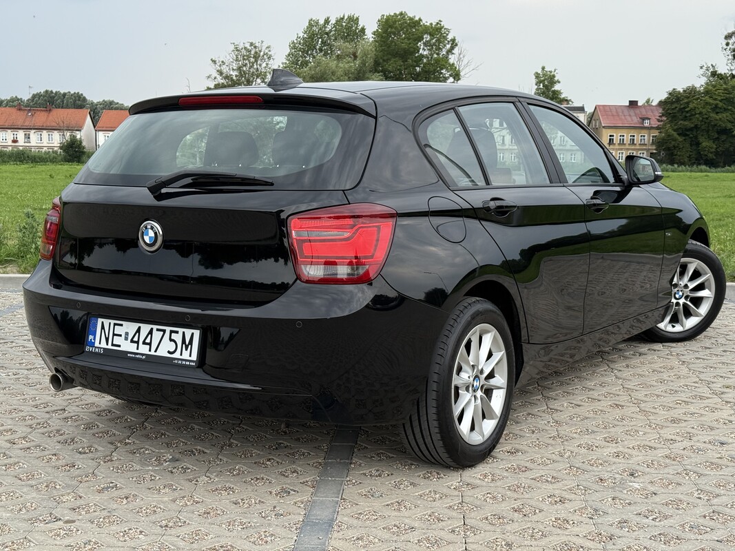Elbląg BMW Seria 1 118D 143km Navi Led czujniki parkowania alufelgi ZAREJESTROWANY