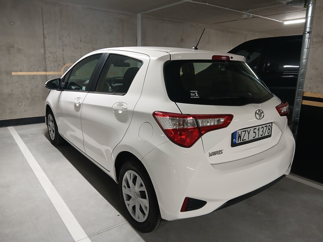 Elbląg Toyota Yaris Active 1.5benz 111KM 2020r 94000km 5drzw manual 6bieg bialy salon PL jeden właściciel bezwypadkowy