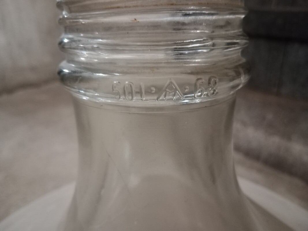 Elbląg Na sprzedaż balon na wino o pojemności 50 l. Stan widoczny na zdjęciach. Odbiór osobisty Elbląg.