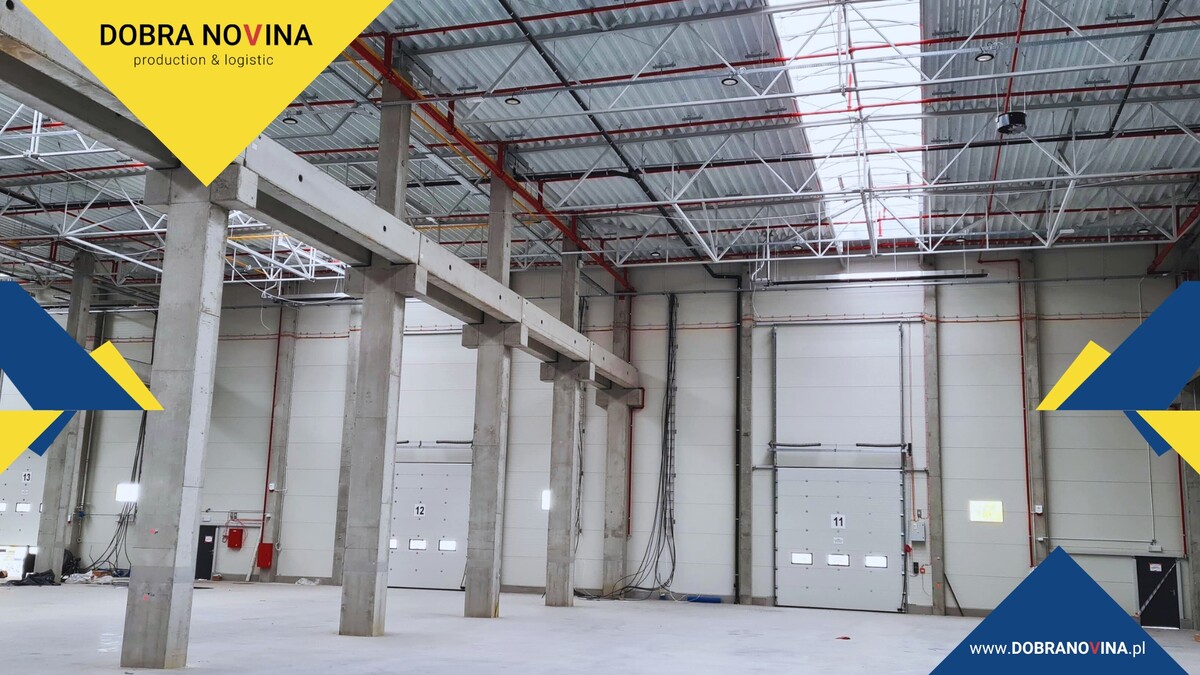 Elbląg Hala produkcyjna z suwnicami – idealna przestrzeń dla przemysłu ciężkiego!