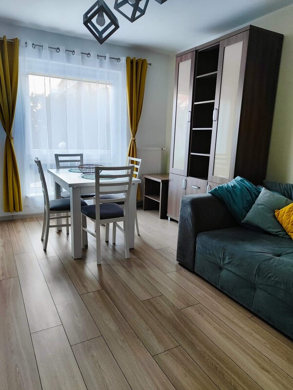 Elbląg 🌳🏡 Mieszkanie z ogrodem w nowym budownictwie 📍 NA STOKU + miejsce postojowe!