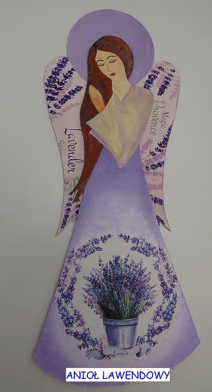 Elbląg Nie masz pomysłu na prezent? Może obdarujesz kogoś moim Aniołem? Wykonany na sklejce, pomalowany farbą akrylowa