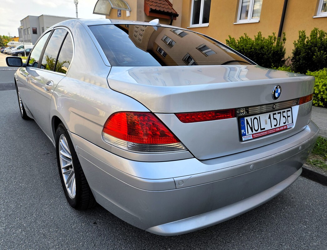 Elbląg BMW Serii 7 Limuzyna 3,6Benz 272Km 2002Rok Gaz Sekwencja Ważny Do 2035Roku-Elektryczne Szyby