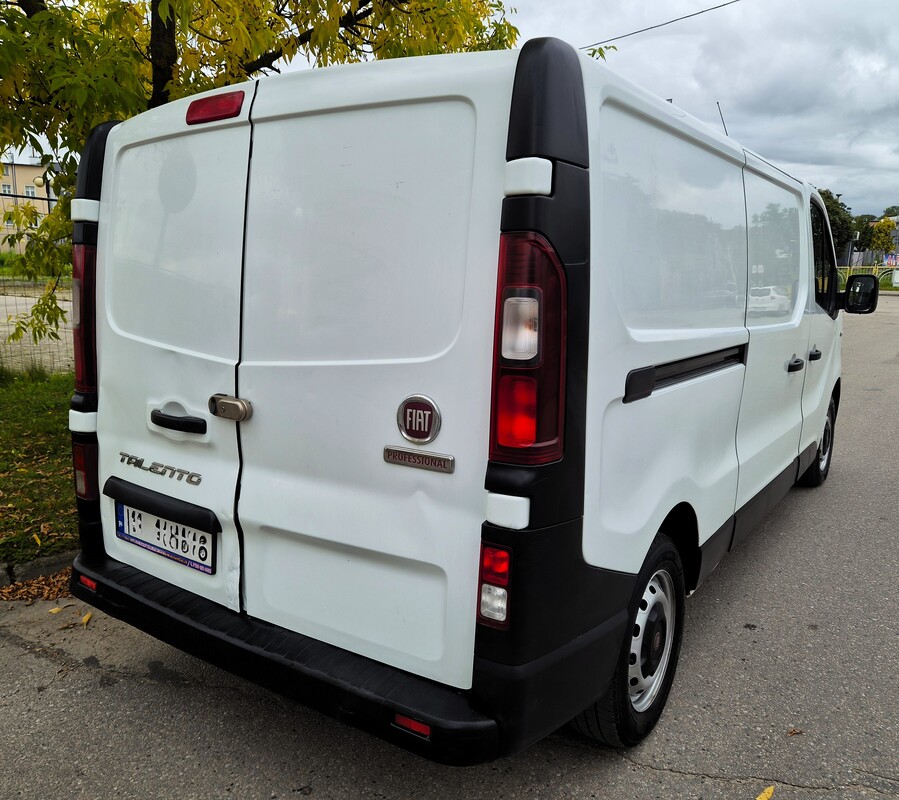 Elbląg Fiat Talento Long1.6Diesel 120K 2017Rok 3-Osobowy Elektryczne Szyby Elektryczne Lusterka Abs Radio Sprawna