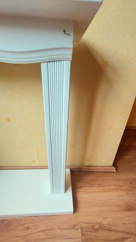 Elbląg Piękna drewniana klasyczna obudowa do kominka.