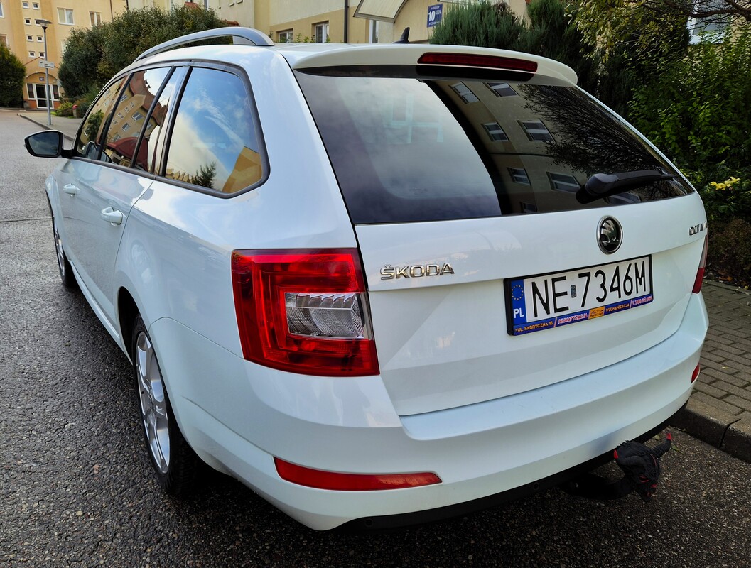 Elbląg Skoda Octavia 2,0TDI 150Km 2016Rok Świeżo Sprowadzona z Niemiec Zarejestrowana-Elektryczne Szyby Abs Radio