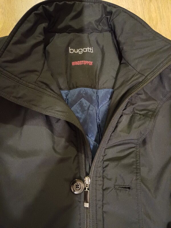 Elbląg NOWA kurtka / płaszcz krótki BUGATTI wymiary pachy 2x 61cm, długość 92 stan idealny, logowane zamki, lekko