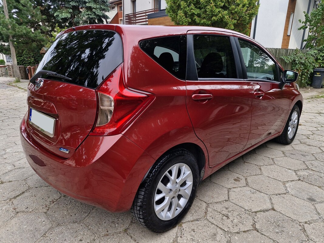 Elbląg Nissan Note1.2 Benzyna2014Klimatronik129 tys kmKupiony w Polskim Salonie