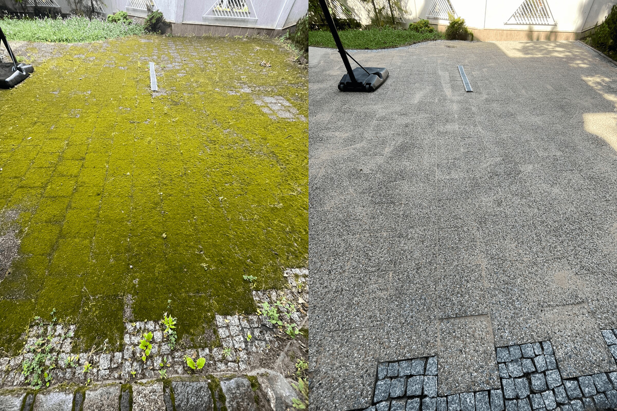 Elbląg ✨ Czyszczenie elewacji, kostki brukowej oraz mycie i malowanie dachów - PALCZYŃSKIMYJE