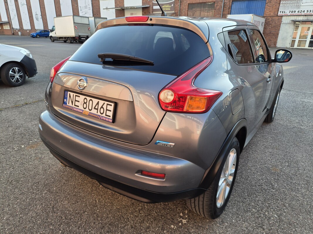 Elbląg Nissan Juke 2011Rok 1,5Diesel 110Km Niski Przebieg 84tyś-Sprawna Klimatyzacja Poduszki Powietrzne Czujniki