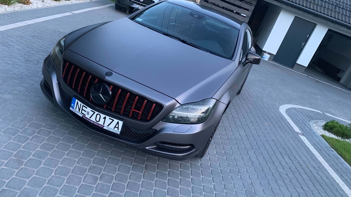 Elbląg SPRZEDAM MERCEDES CLS 350 CDI 2011R SZARY MAT