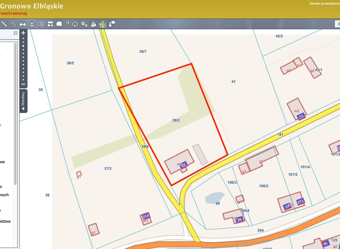 Elbląg GALERIA NIERUCHOMOŚCIZ pasji i miłości do nieruchomościNa sprzedaż: Atrakcyjna działka 3300 m2,Rozgart gm.