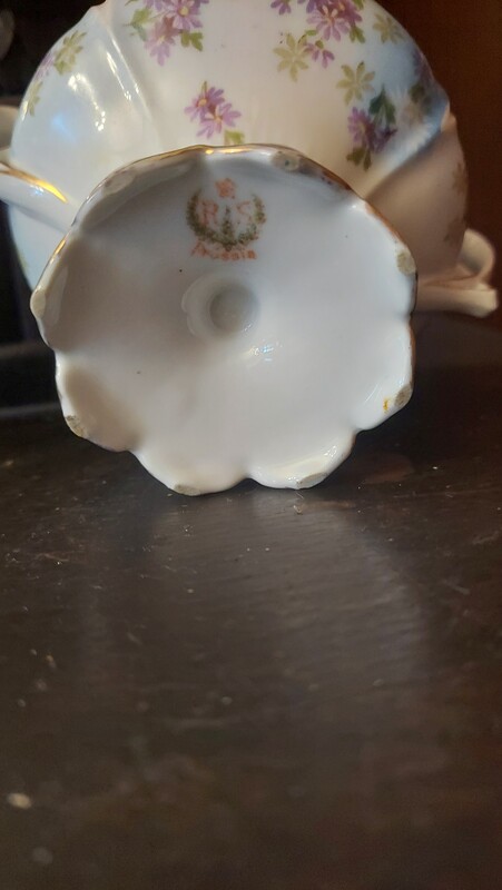 Elbląg Porcelanowe figurki tancerek Sygnowane Za dwie 599 Komplet cukiernica I krem PRUSSIA 650