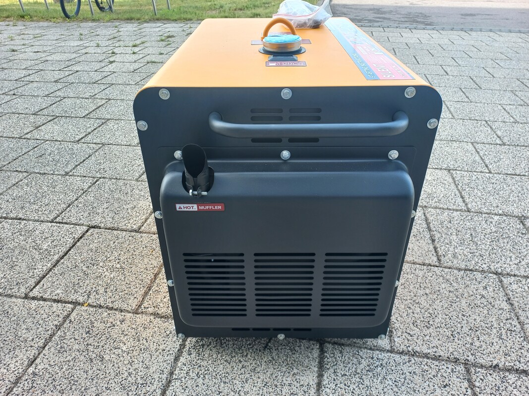 Elbląg Sprzedam agregat prądotwórczy 3fazowy, ekonomiczny, diesel, 5 kW.3 x 400 V